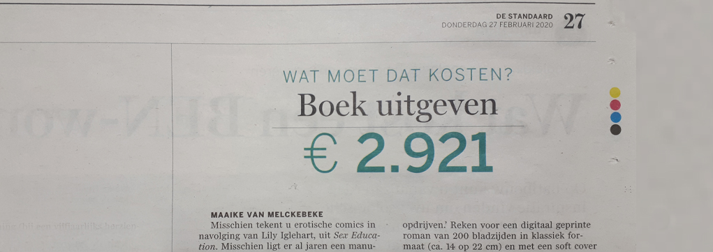 Een boek uitgeven, wat moet dat kosten?