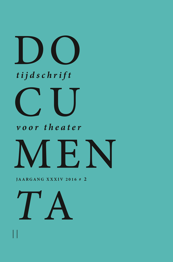 Documenta – Tijdschrift voor theater
