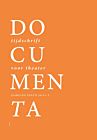 Documenta jaargang tijdschrift voor theater 2018-2