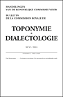 Handelingen van de Koninklijke Commissie voor Toponymie & Dialectologie - overdruk Paul Kempeneers