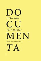 Documenta 35,1 (2017) - tijdschrift voor Theater