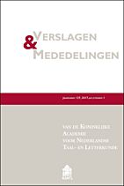 Verslagen & Mededelingen 127,1