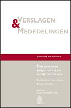 Verslagen & Mededelingen 128, jaargang 2018 - deel 1 uitgeven door Kantl