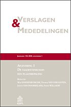Verslagen & Mededelingen 128, jaargang 2018 - deel 1 uitgeven door Kantl