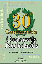 30ste Conferentie Onderwijs Nederlands
