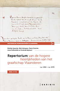 Repertorium van de hogere heerlijkheden van het graafschap Vlaanderen - Deel II